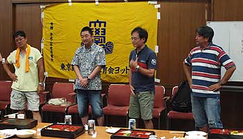 2013ＯＢ総会後の懇親会